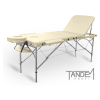 Skladací masážny stôl TANDEM Profi A3D Farba: krémová