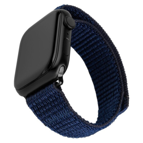 Nylonový remienok FIXED Nylon Sporty Strap pre Apple Watch Ultra 49mm, tmavo modrý