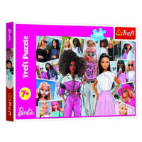 Puzzle Vo svete Barbie 200 dielikov 48x34cm v krabici 33x23x4cm