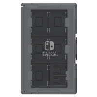 Hore púzdro na kazety Nintendo Switch čierne