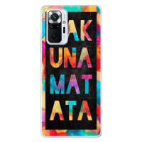 Odolné silikónové puzdro iSaprio - Hakuna Matata 01 - Xiaomi Redmi Note 10 Pro