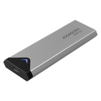 Ostatní AXAGON EEM2-UG2, USB-C 3.2 Gen 2 - M.2 NVMe SSD kovový box, dĺžka 42 až 80 mm