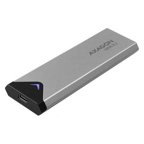 Axago AXAGON EEM2-UG2, USB-C 3.2 Gen 2 - M.2 NVMe SSD kovový box, dĺžka 42 až 80 mm