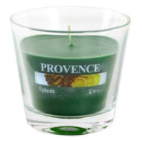 Provence Vonná sviečka v skle PROVENCE 35 hodín korenie