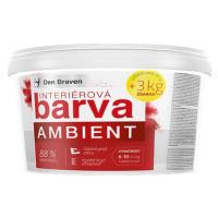 DEN BRAVEN - Interiérová farba AMBIENT biela 7,5 kg