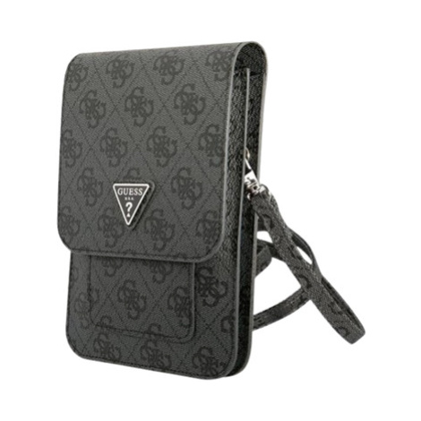 Univerzálne puzdro Guess na smartfón GUWBP4TMGR PU 4G Triangle Logo Phone Bag čierne