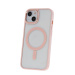Silikónové puzdro na Apple iPhone 13 Pro Max Satin Clear Mag ružové