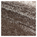 Kusový koberec Brilliant Shaggy 4200 Taupe - 280x370 cm Ayyildiz koberce
