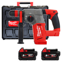 MILWAUKEE M18CHX-502X M18 FUEL SDS-Plus vŕtacie kladivo 4-režimové s FIXTEC 4933451381