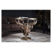 LuxD Dizajnový konferenčný stolík Randal 56 cm bronzový