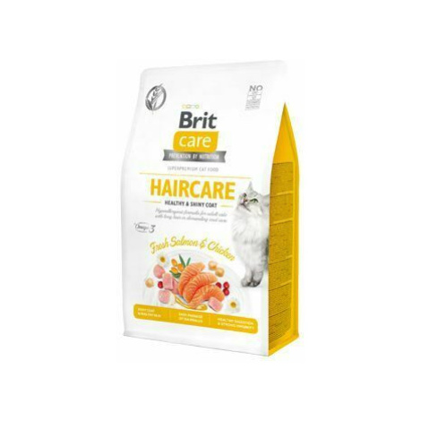 Brit Care Cat GF Haircare Healthy&Shiny Coat 0,4kg