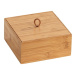 Bambusový box s vekom Wenko Terra, šírka 15 cm