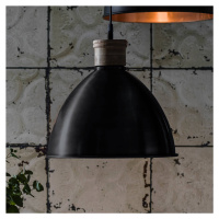 PR Home Roseville závesná lampa Ø 42 cm čierna