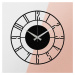 Nástenné hodiny Enzo 48 cm čierne