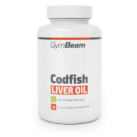 GYMBEAM Codfish liver oil olej z treščej pečene 90 kapsúl