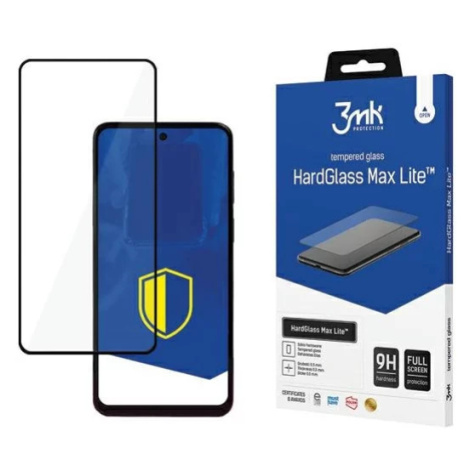 Ochranné sklo 3MK HardGlass Max Lite Xiaomi Redmi Note 12 4G black