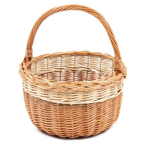Nákupný prútený košík Bolero, pr. 27 cm
