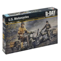 Model Kit military 0322 - U.S. MOTORCYCLES WW2 (1:35)