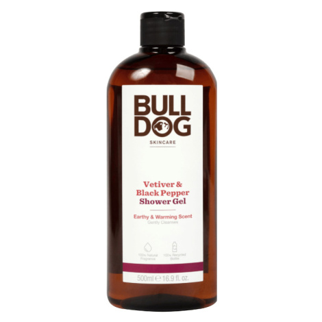 BULLDOG vetiver & black pepper shower gel 500 ml