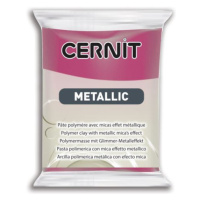 CERNIT METALLIC - Modelovacia hmota s metalickým efektom 870056460 - purpurová 56 g