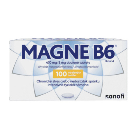 MAGNE B6 470 mg/5 mg 100 tabliet