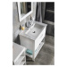 AQUALINE - ZUNO 75 keramické umývadlo nábytkové 75x45cm, biela 9075