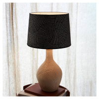 PR Home Hope stolová lampa Ø 35 cm béžová/čierna