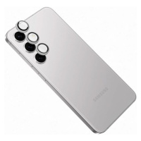 Ochranné sklá šošoviek fotoaparátov FIXED Camera Glass pre Samsung Galaxy A55 5G, strieborné