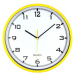 Nástenné hodiny MPM, 2478.10.A - žltá, 26cm