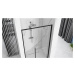 Sprchové dvere SOLAR BLACK MAT 90 cm