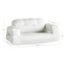 Biela rozkladacia pohovka vhodná do exteriéru Karup Design Design OUT™ Hippo White