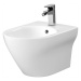 Cersanit Larga Oval, závesný bidet CleanOn, biela, K120-006