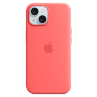 Apple Originál Silikónový kryt s MagSafe pre iPhone 15 Guava, MT0V3ZM/A