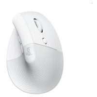 Logitech Lift for Mac Vertical Ergonomická Bezdrôtová Myš, BIela