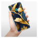 Odolné silikónové puzdro iSaprio - Gold Leaves - Honor 9X Lite