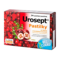 DR. MÜLLER Urosept pastilky bez cukru 24 ks