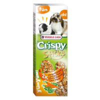 Tyčinky Versele-Laga Crispy králik a morča, s mrkvou a petržlenom 110g 2ks