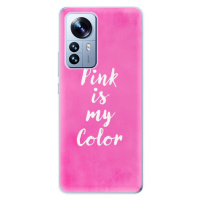 Odolné silikónové puzdro iSaprio - Pink is my color - Xiaomi 12 Pro