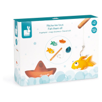 Rybárska udica pre deti s loďkami a rybami – hračka do vody