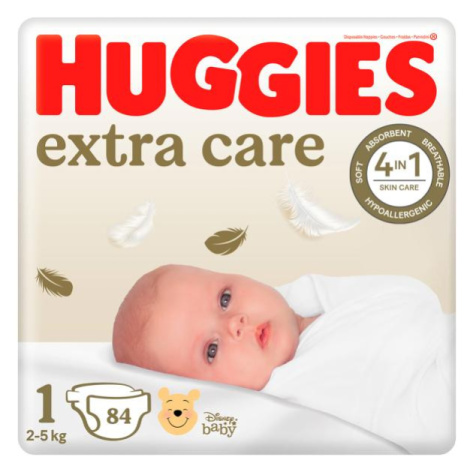 HUGGIES® Elite Soft Plienky jednorázové 1 (3-5 kg) 84 ks