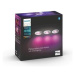 Philips HUE BT Xamento SVIETIDLO ZÁPUSTNÉ LED 3xGU10 5.7W 806lm 2000-6500K RGB, IP44, chróm