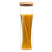 Klarstein Skladovacia nádoba, s bambusovým uzáverom, 1700 ml, stohovateľná, vzduchotesná