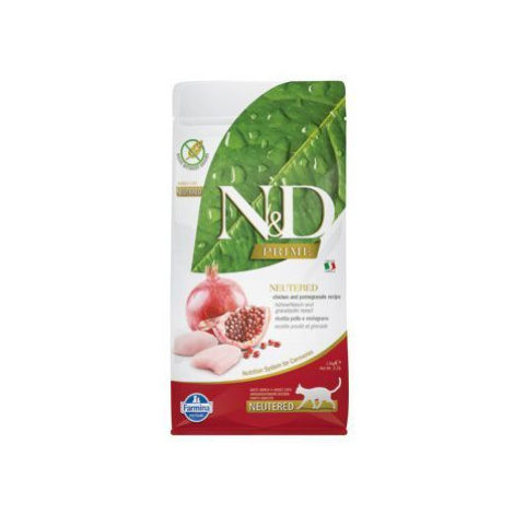 N&D PRIME CAT Neutered Chicken&Pomegranate 10kg