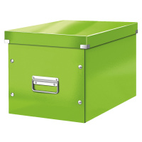 LEITZ Štvorcová krabica Click&Store, veľkosť L (A4), zelená