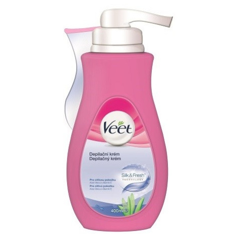 VEET Silk&Fresh Depilačný krém pre citlivú pokožku 400 ml