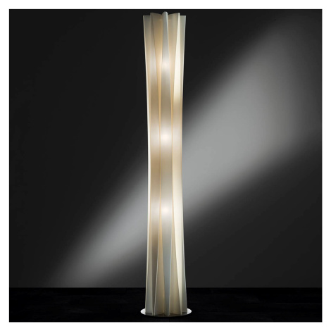 Stojacia lampa Slamp Bach, výška 184 cm, zlatá