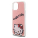 Hello Kitty IML Daydreaming Logo Zadný Kryt pre iPhone 15 Pink