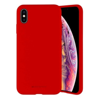 Silikónové puzdro Mercury pre Apple iPhone 11 Pro Max červené