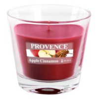 Provence Vonná sviečka v skle PROVENCE 35 hodín jablko škorice