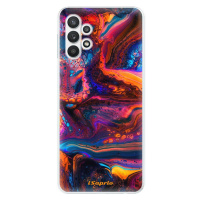 Odolné silikónové puzdro iSaprio - Abstract Paint 02 - Samsung Galaxy A32